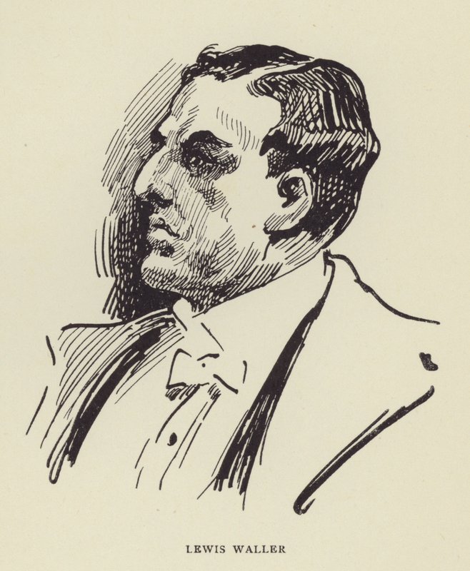 Lewis Waller od Harry Furniss