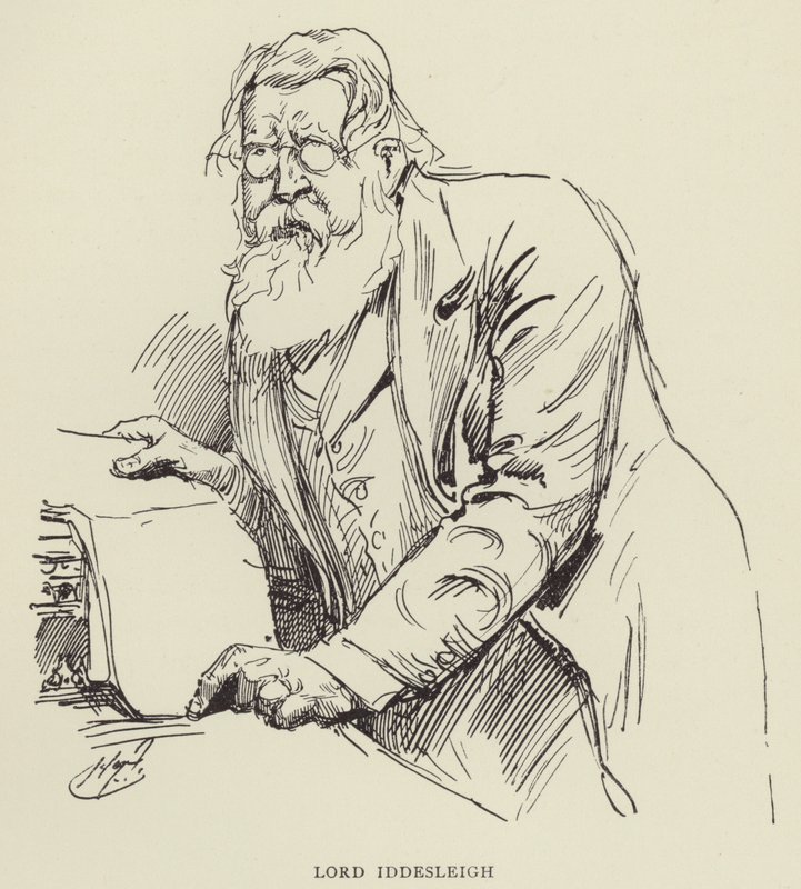 Lord Iddesleigh od Harry Furniss