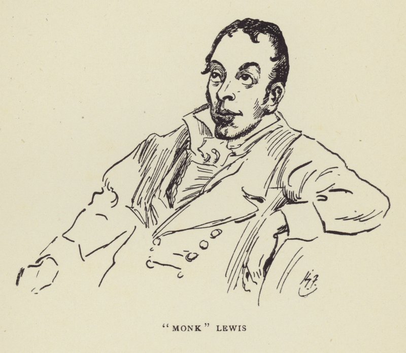 Monk Lewis od Harry Furniss