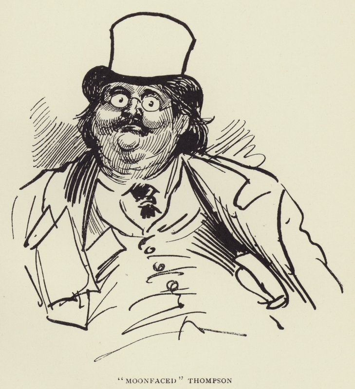 Thompson s měsíční tváří od Harry Furniss