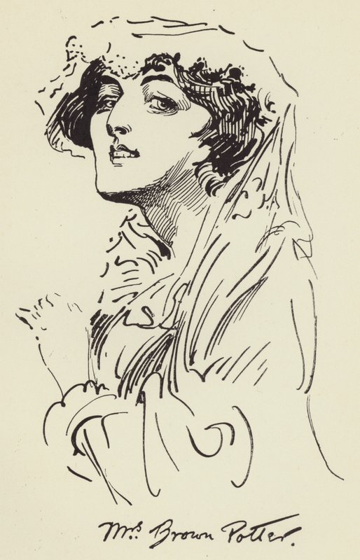 Paní Brown Potterová od Harry Furniss