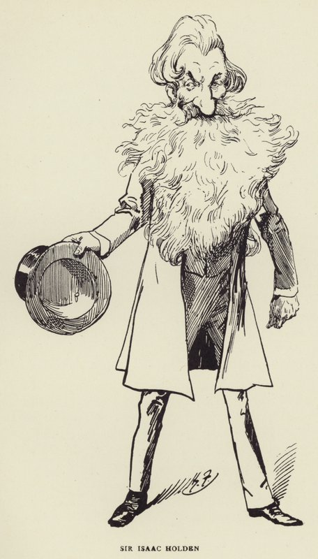 Sir Isaac Holden od Harry Furniss