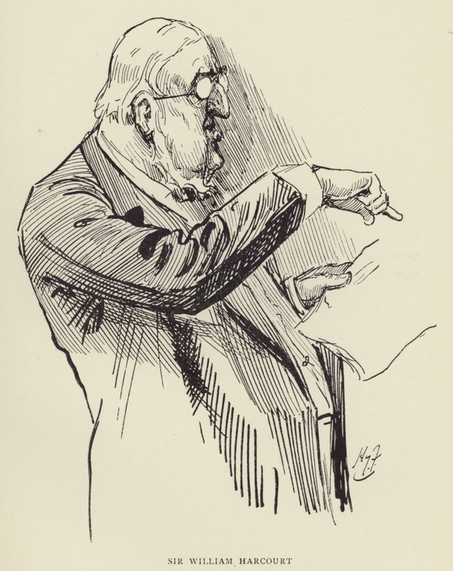 Sir William Harcourt od Harry Furniss