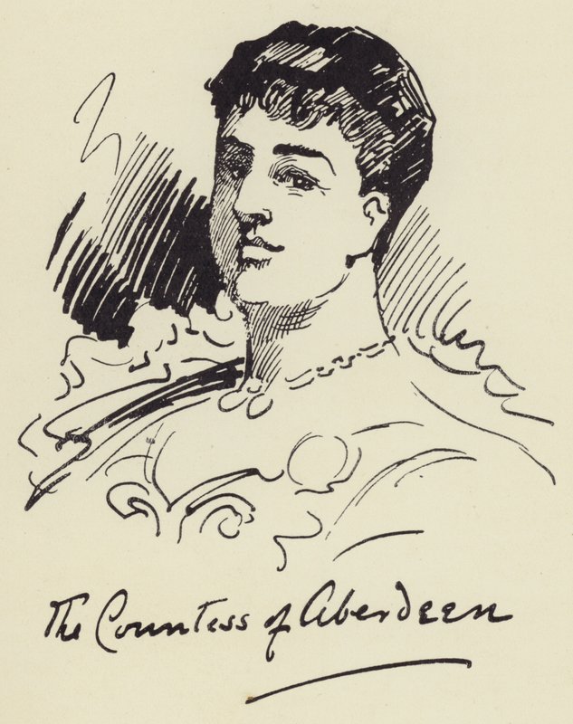 Hraběnka z Aberdeenu od Harry Furniss