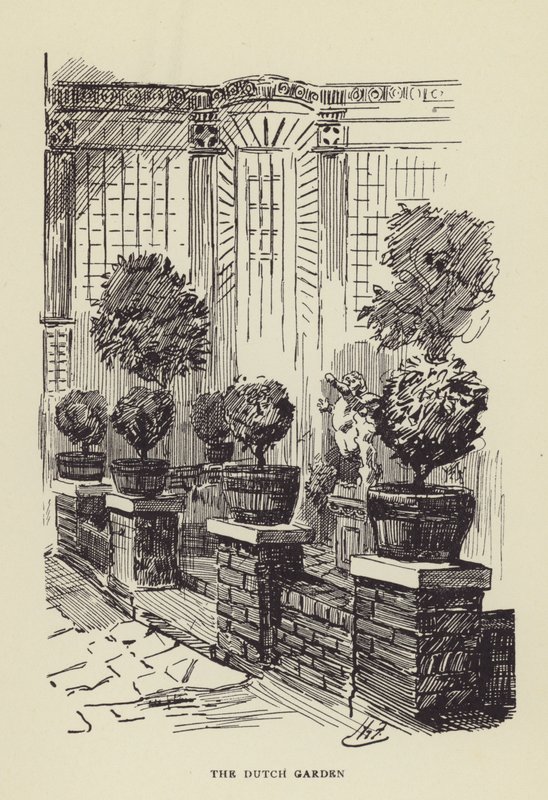 Holandská zahrada od Harry Furniss