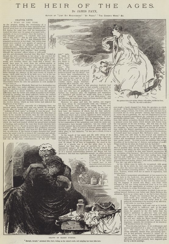 Dědic věků, James Payn od Harry Furniss