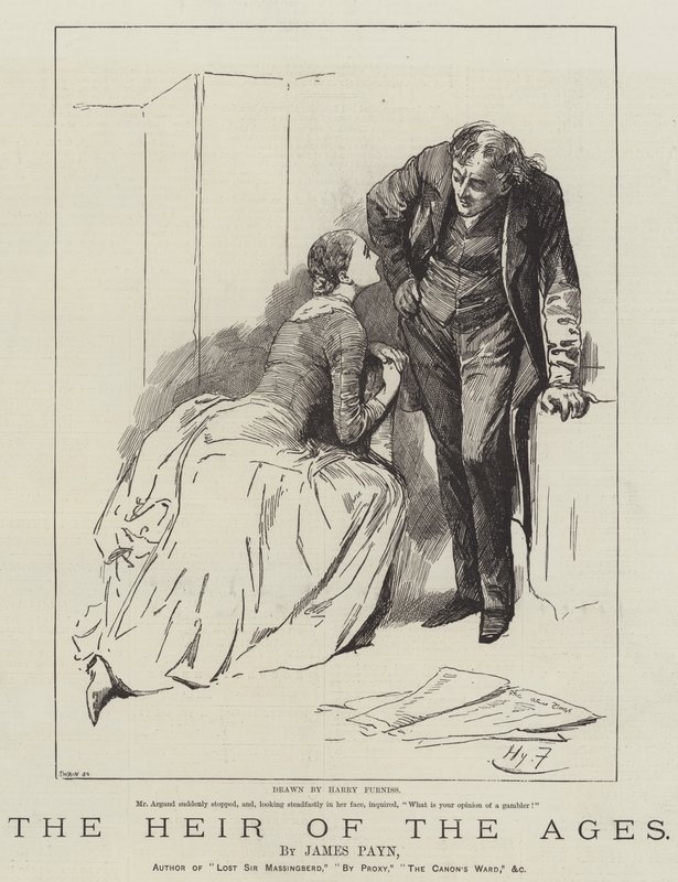 Dědic věků, James Payn od Harry Furniss
