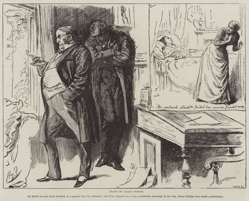 Dědic věků, James Payn od Harry Furniss