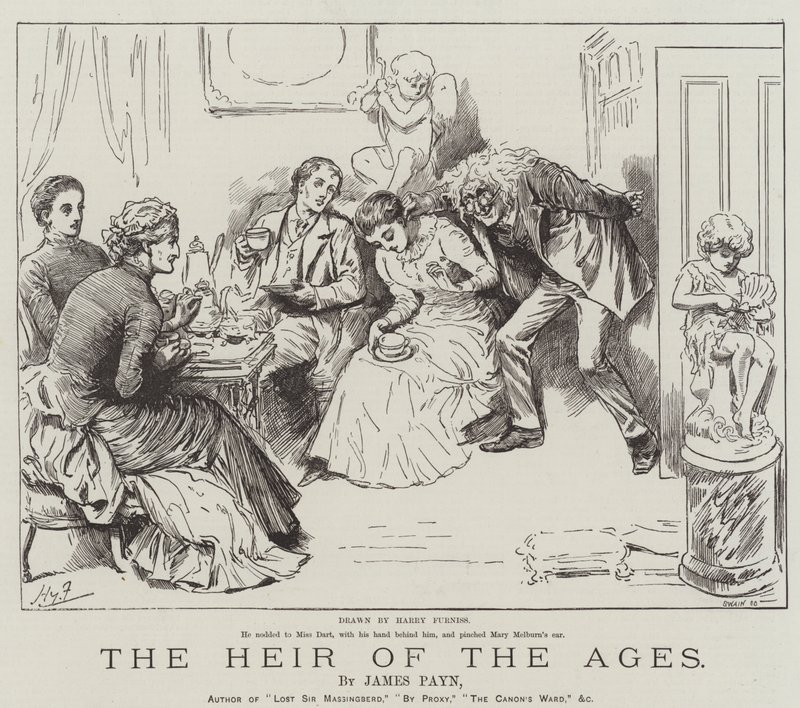 Dědic věků, James Payn od Harry Furniss