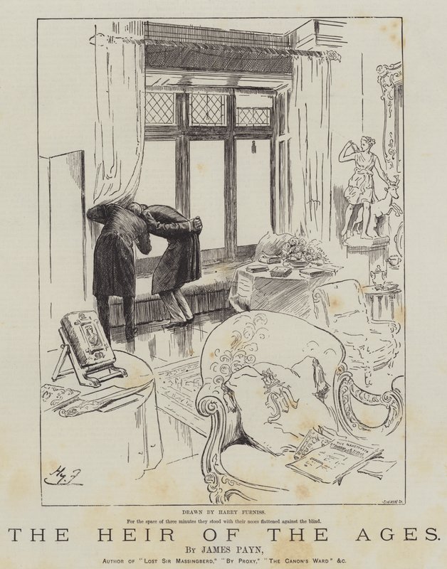 Dědic věků, James Payn od Harry Furniss