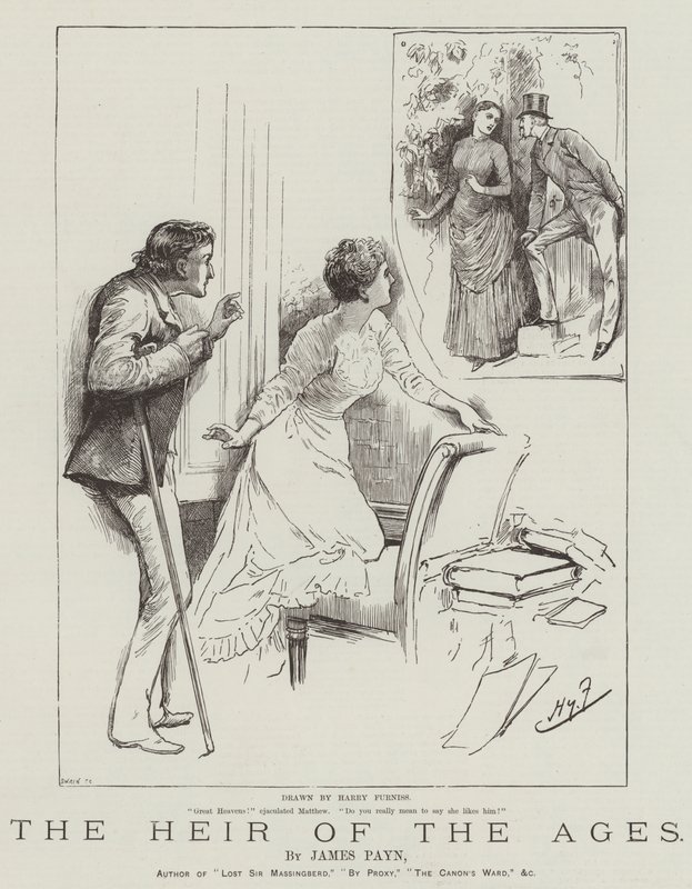 Dědic věků, James Payn od Harry Furniss