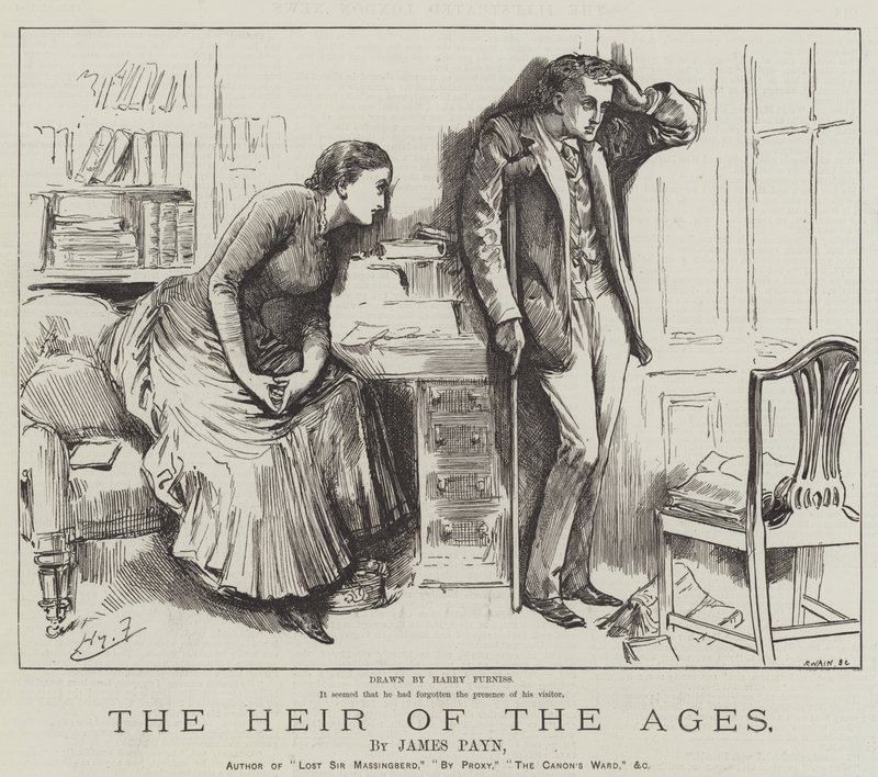 Dědic věků, James Payn od Harry Furniss