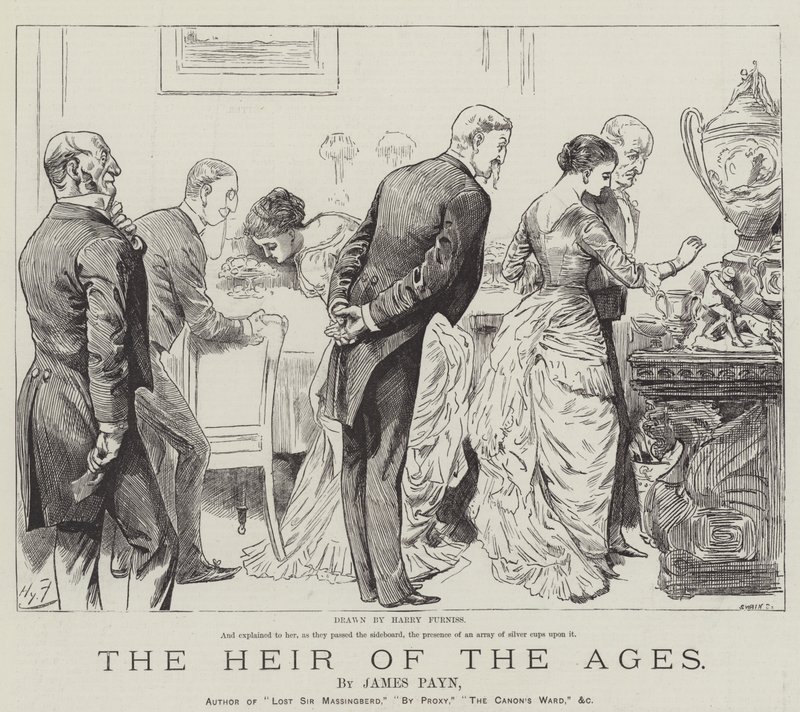 Dědic věků, James Payn od Harry Furniss