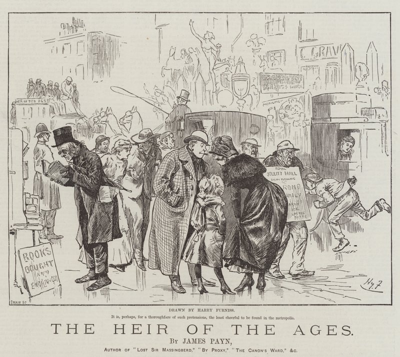 Dědic věků, James Payn od Harry Furniss