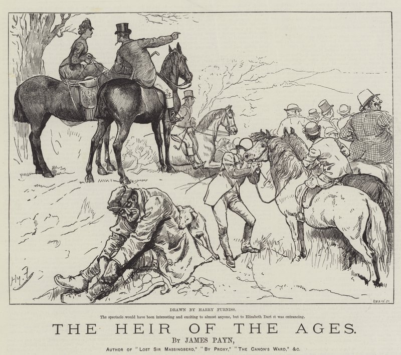 The Heir of the Ages, by James Payn  od Harry Furniss