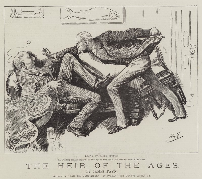 Dědic věků, James Payn od Harry Furniss