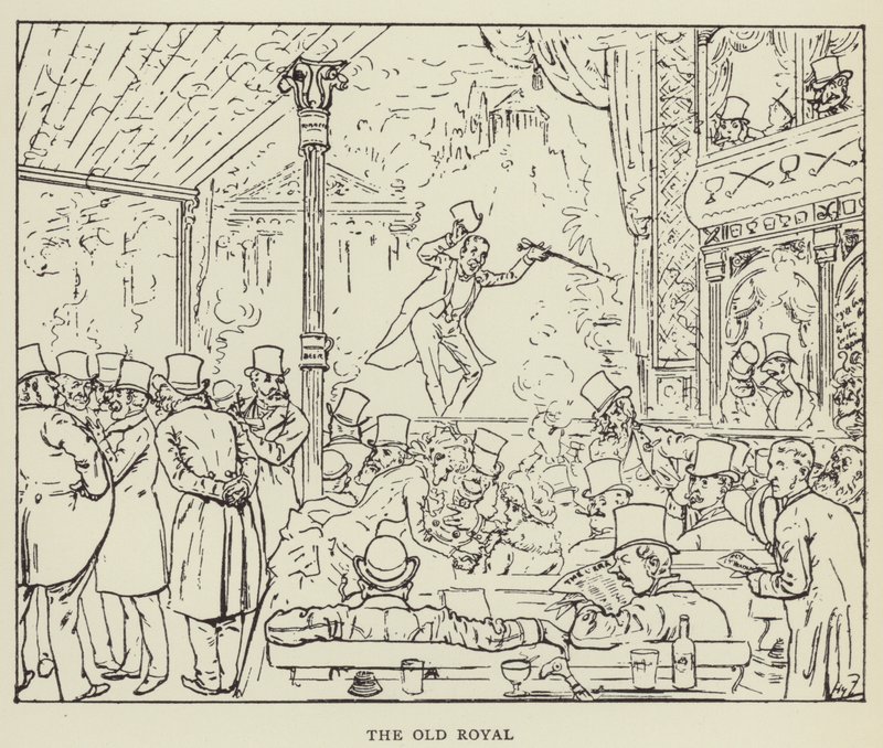 Starý královský od Harry Furniss