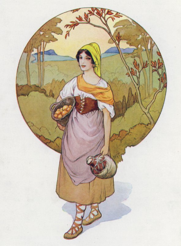 Ilustrace k Donu Quijotovi (barevná litografie) od Harry George Theaker