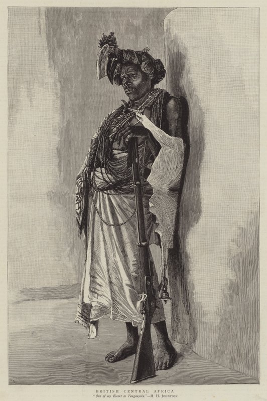 Britská střední Afrika od Harry Hamilton Johnston