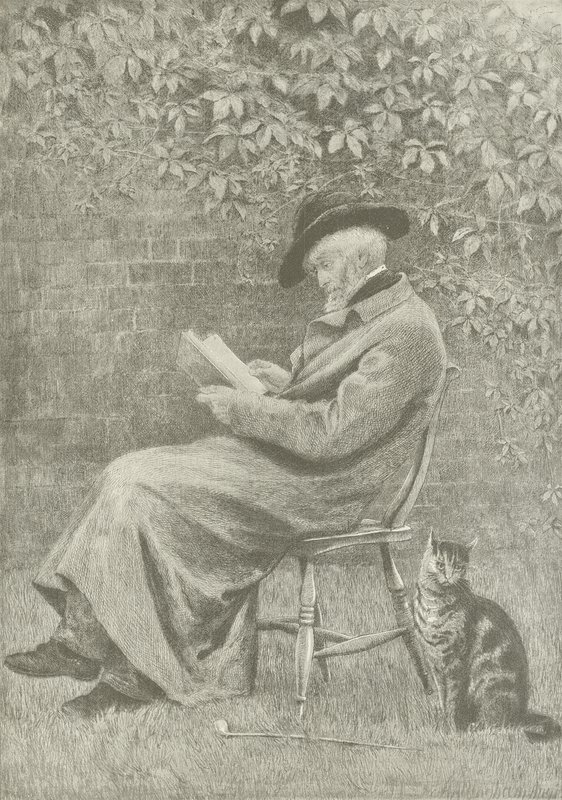 Carlyle v Chelsea od Helen Allingham