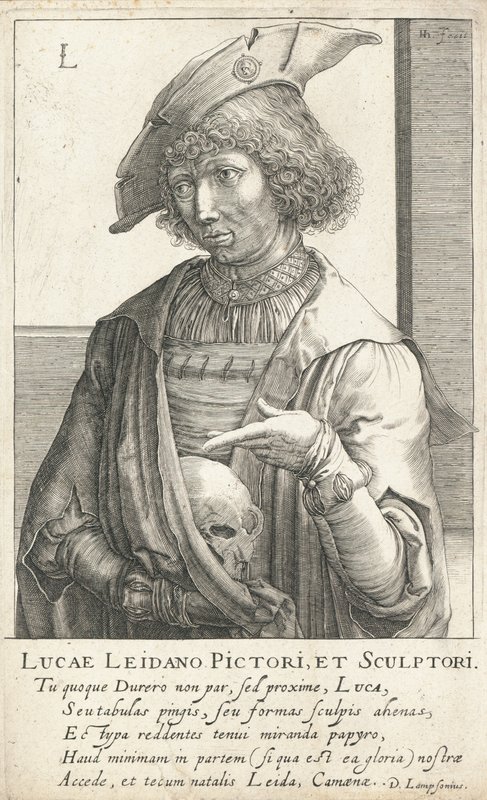 Lucas van Leyden , holandský rytec a malíř od Hendrik I Hondius