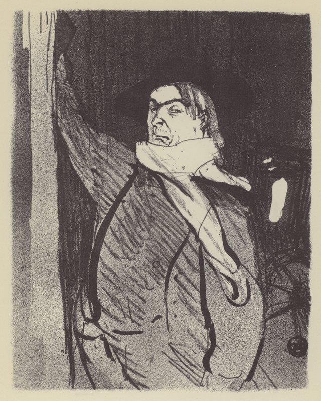 Aristide Bruant od Henri de Toulouse Lautrec