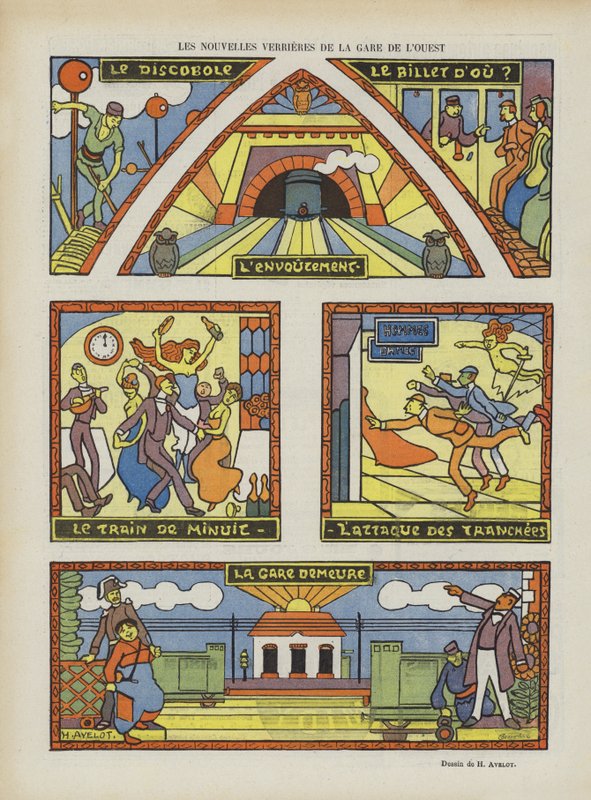 Ilustrace pro Le Rire od Henri Avelot