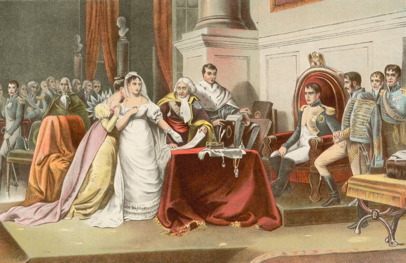 Rozvod Josephine od Henri Frederic Schopin