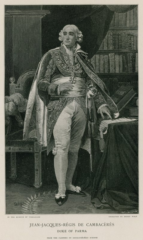 Jean-Jacques-Regis de Cambaceres od Henri Frederic Schopin