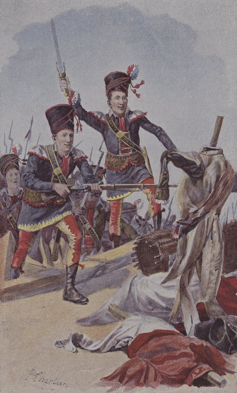 Ilustrace ze Souvenirs de l"Ecole de Mars od Henri Georges Jacques Chartier