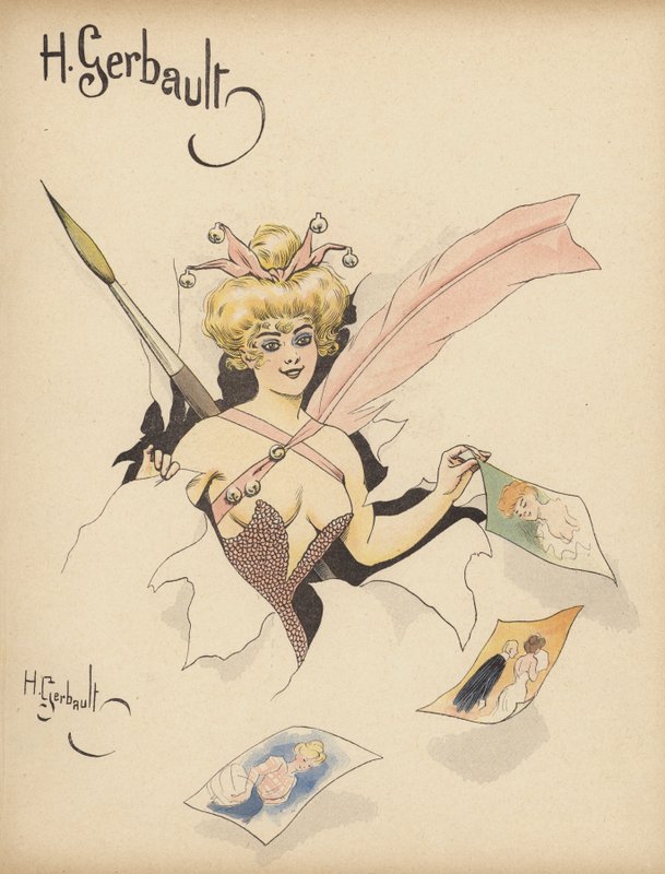 Umění (barevné lito) od Henri Gerbault