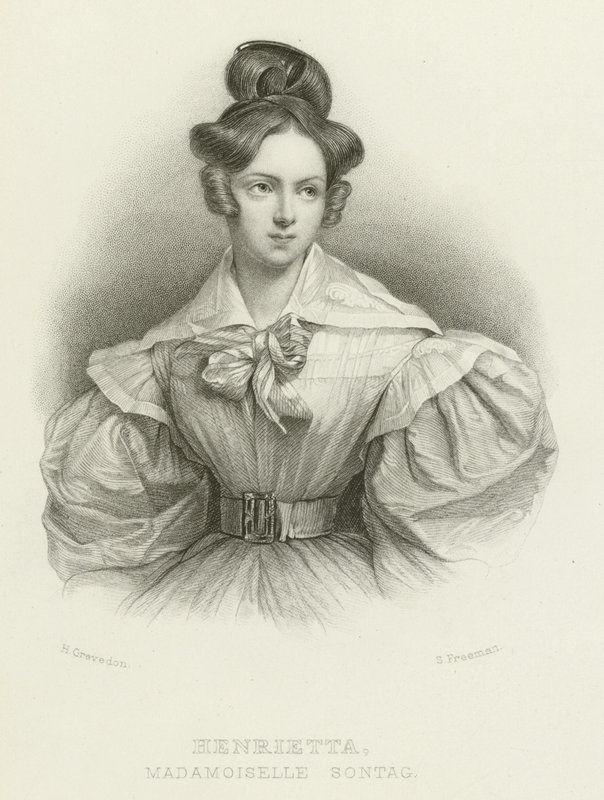 Henrietta, Madamoiselle Sontagová od Henri Grevedon