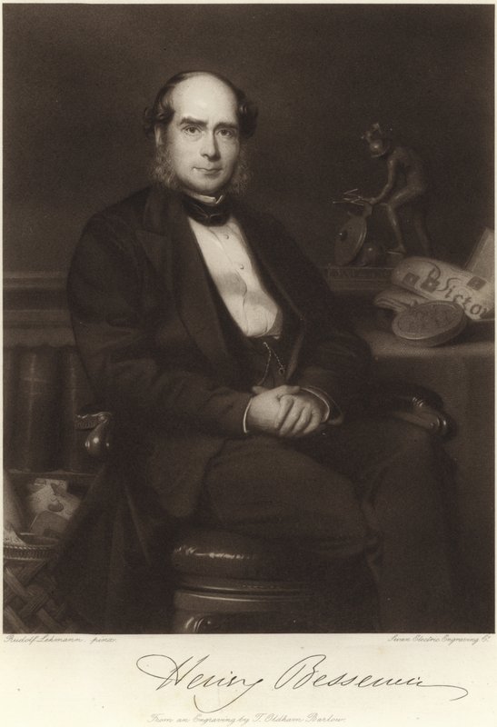 Sir Henry Bessemer od Henri Lehmann