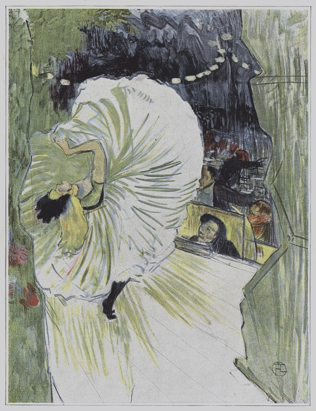 Ilustrace z Le Plaisir a Paris od Henri de Toulouse-Lautrec