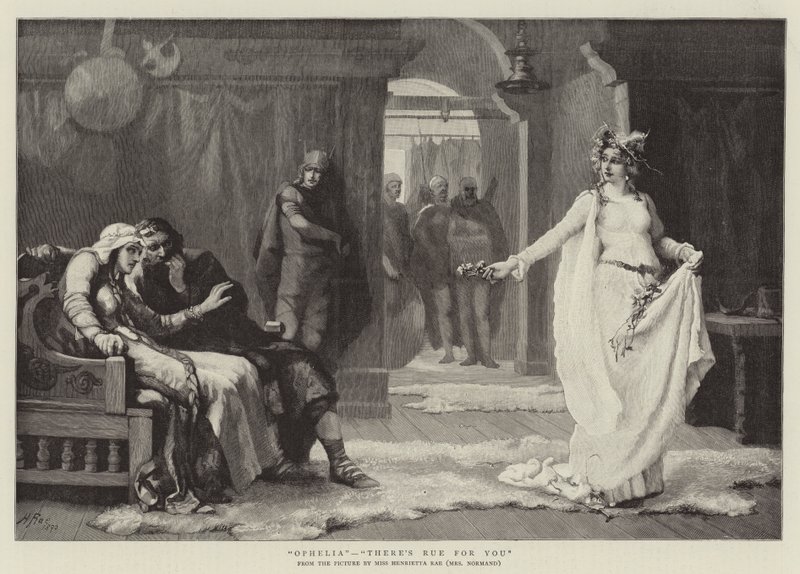 Ofélie, je ti líto od Henrietta Rae