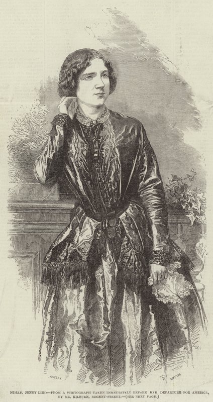 Mademoiselle Jenny Lind od Henry Anelay