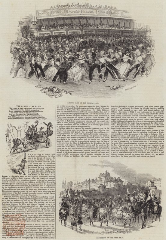 Karneval v Paříži od Henry Anelay