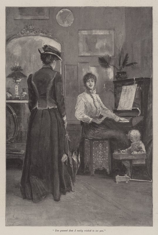 Okouzlující rodina, George Gissing od Henry Charles Seppings Wright