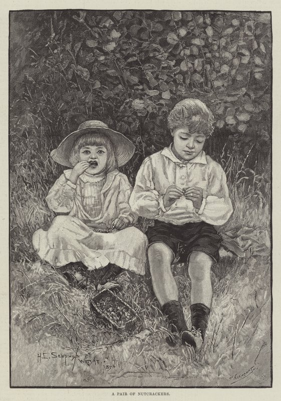 Pár louskáčků od Henry Charles Seppings Wright