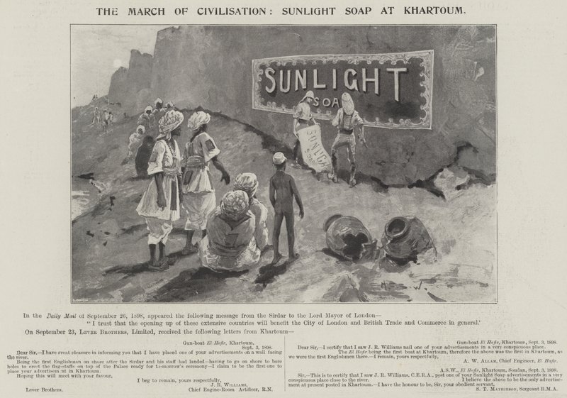 Reklama, Sunlight Soap od Henry Charles Seppings Wright