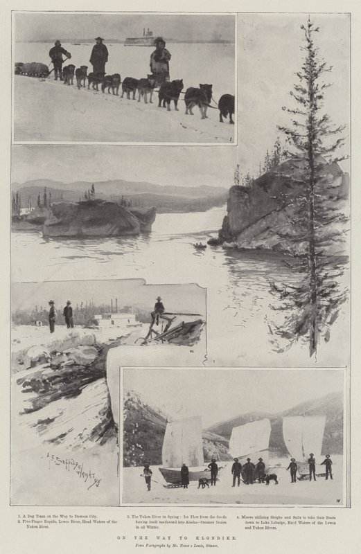 Na cestě na Klondike od Henry Charles Seppings Wright
