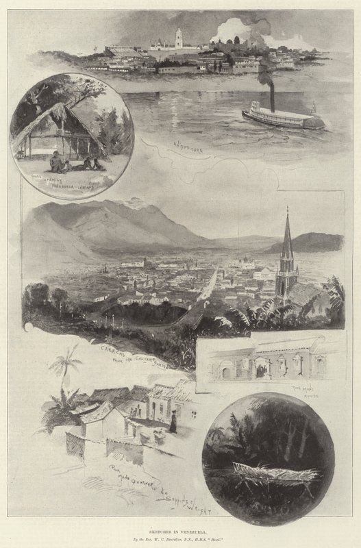 Skicy ve Venezuele od Henry Charles Seppings Wright