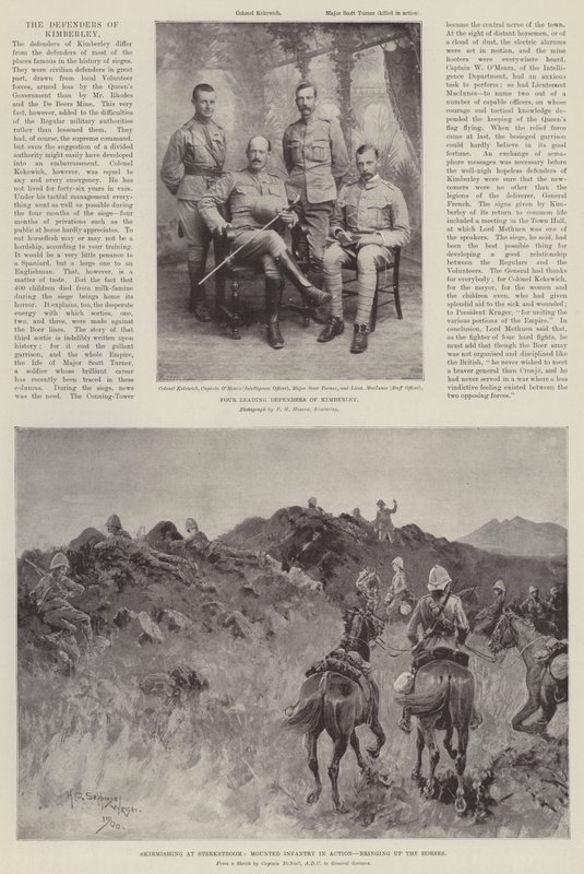 Obránci Kimberley od Henry Charles Seppings Wright
