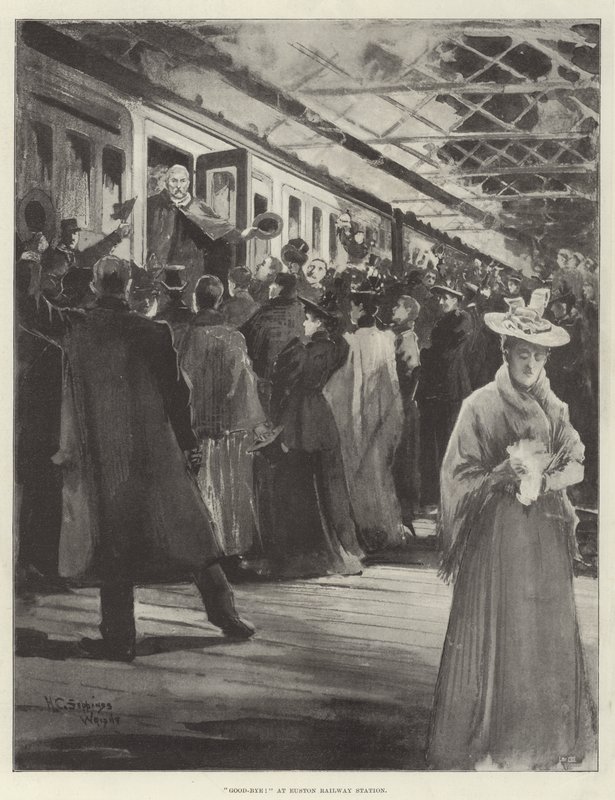 Odjezd britských vojsk do Ashanti od Henry Charles Seppings Wright