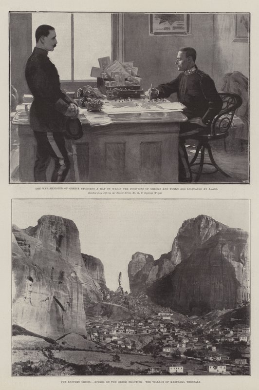 Východní krize od Henry Charles Seppings Wright
