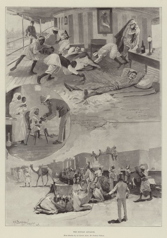 Soudanské zálohy od Henry Charles Seppings Wright