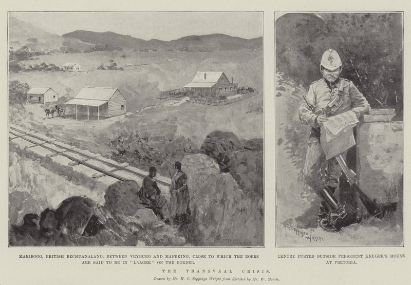 Transvaalská krize od Henry Charles Seppings Wright