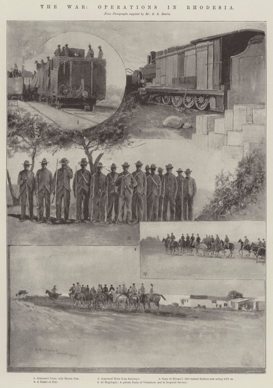 Válka, operace v Rhodesii od Henry Charles Seppings Wright