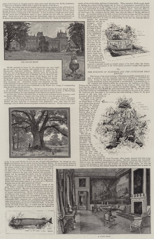 Blenheim Palace Illustrated od Henry Edward Tidmarsh