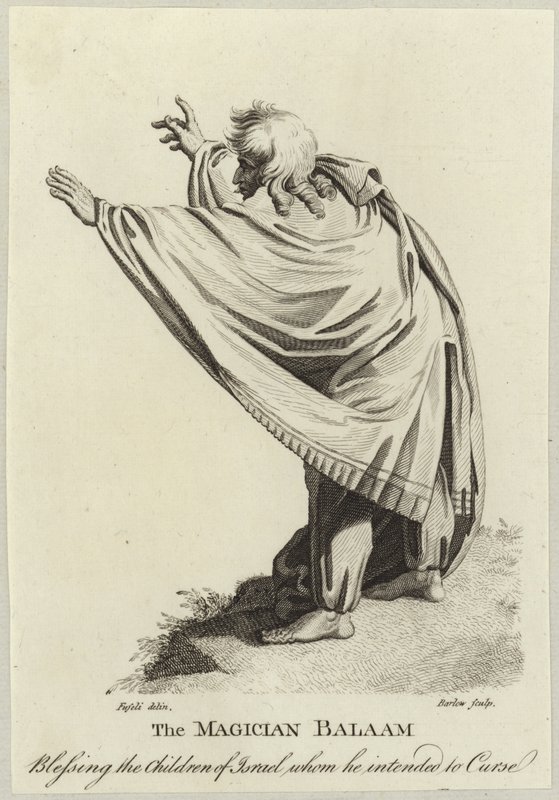 Kouzelník Balám od Johann Heinrich Füssli
